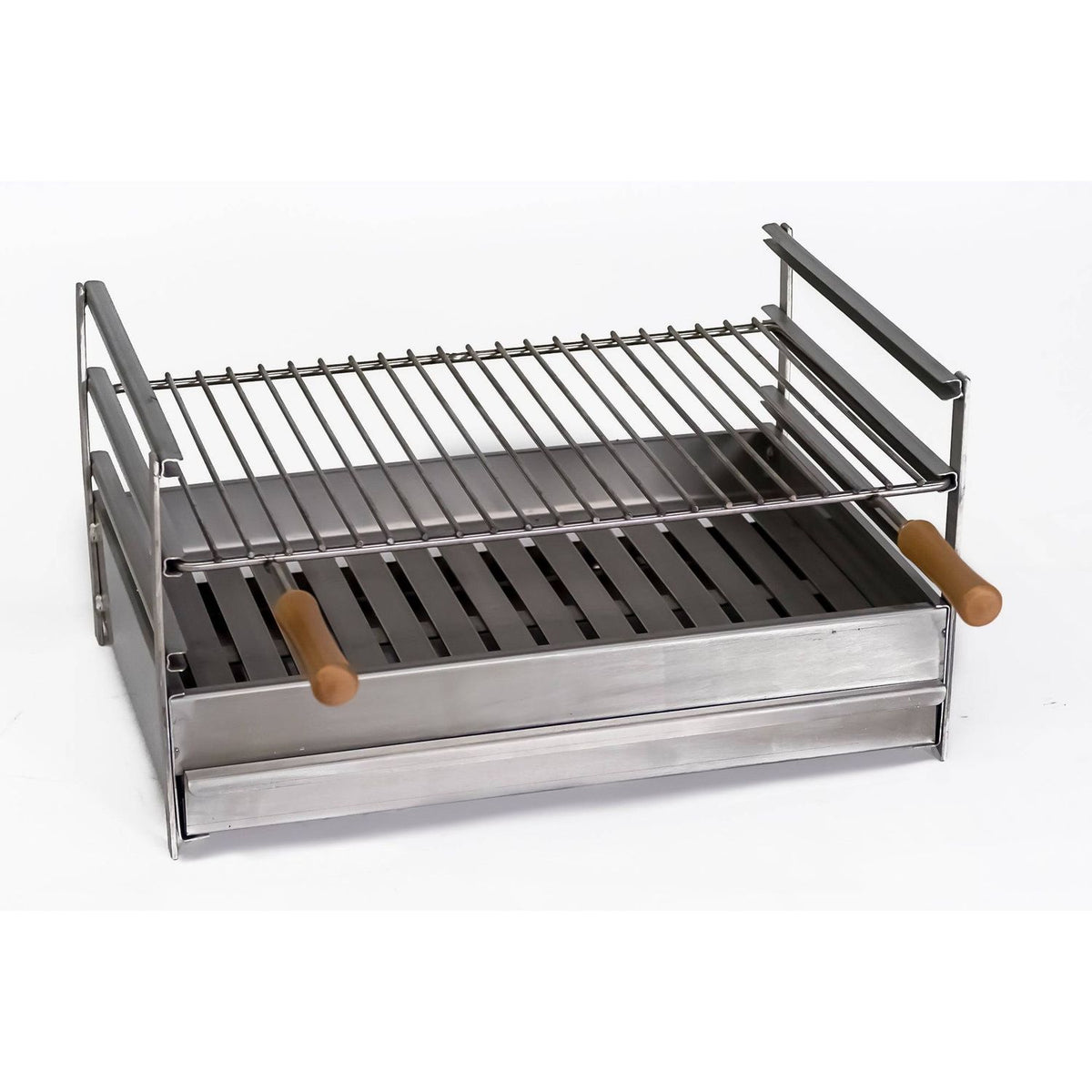 Grill BBQ ze stali nierdzewnej o średnicy 60 cm(Por omisión)